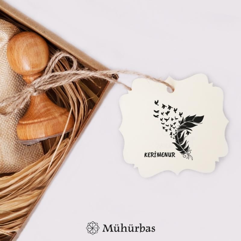Kuş Tasarımlı Mühür 14
