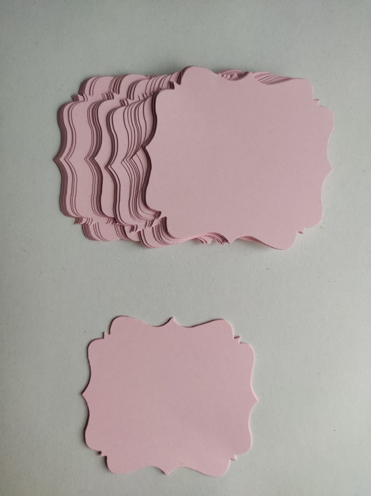 Pamuk Şekeri 50’li Şekilli Kart 7x8cm