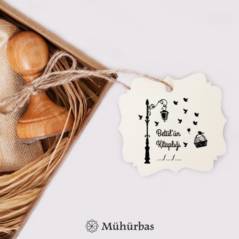 Kuş Tasarımlı Mühür 21