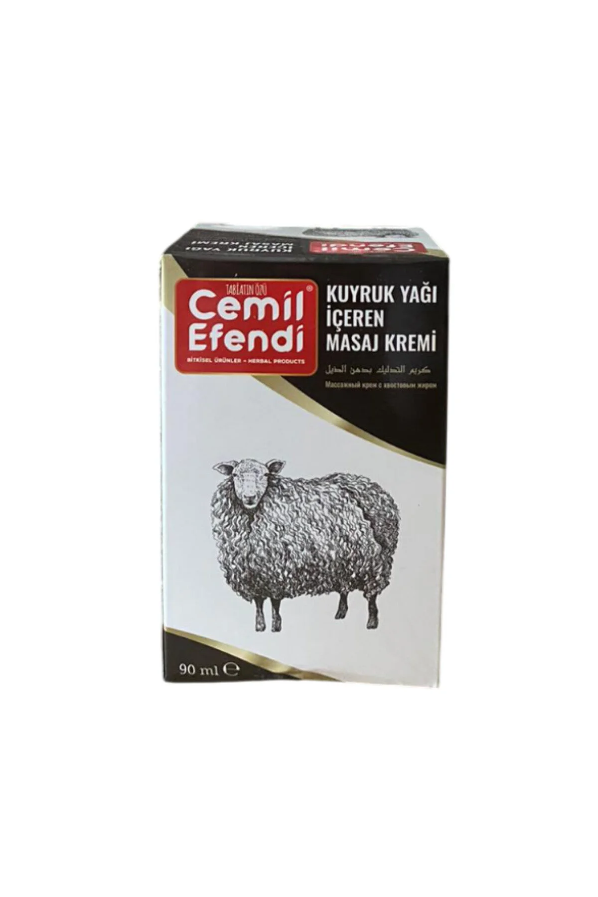 Cemil Efendi Kuyruk Yağı içeren Masaj Kremi 90 ml