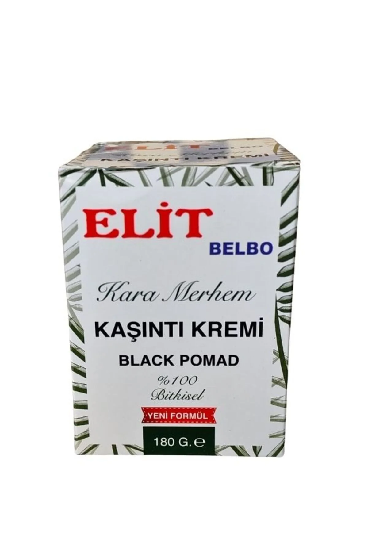 Elit Kara Merhem Kremi Kaşıntı Cilt Bakım Kremi 