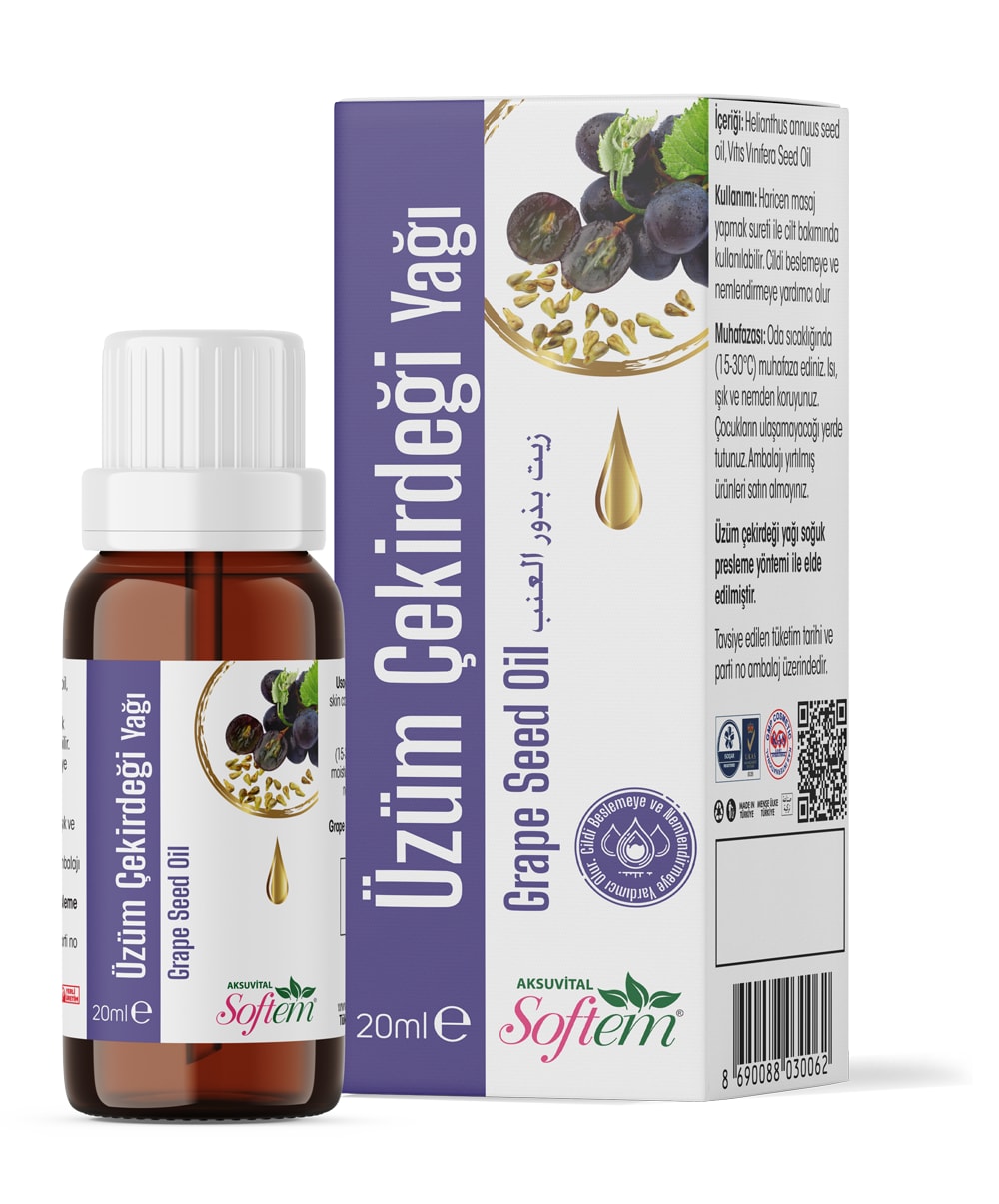 ÜZÜM ÇEKİRDEĞİ YAĞI 20ML