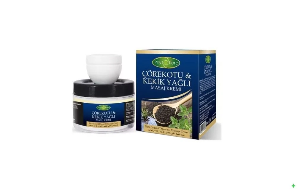 100 ml Phyto Flora Çörek Otu Kekik Yağlı Masaj Kremi