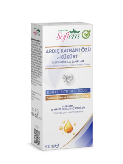 Ardıç Katranı Özü ve Kükürt Bitkisel Şampuan 300 ml