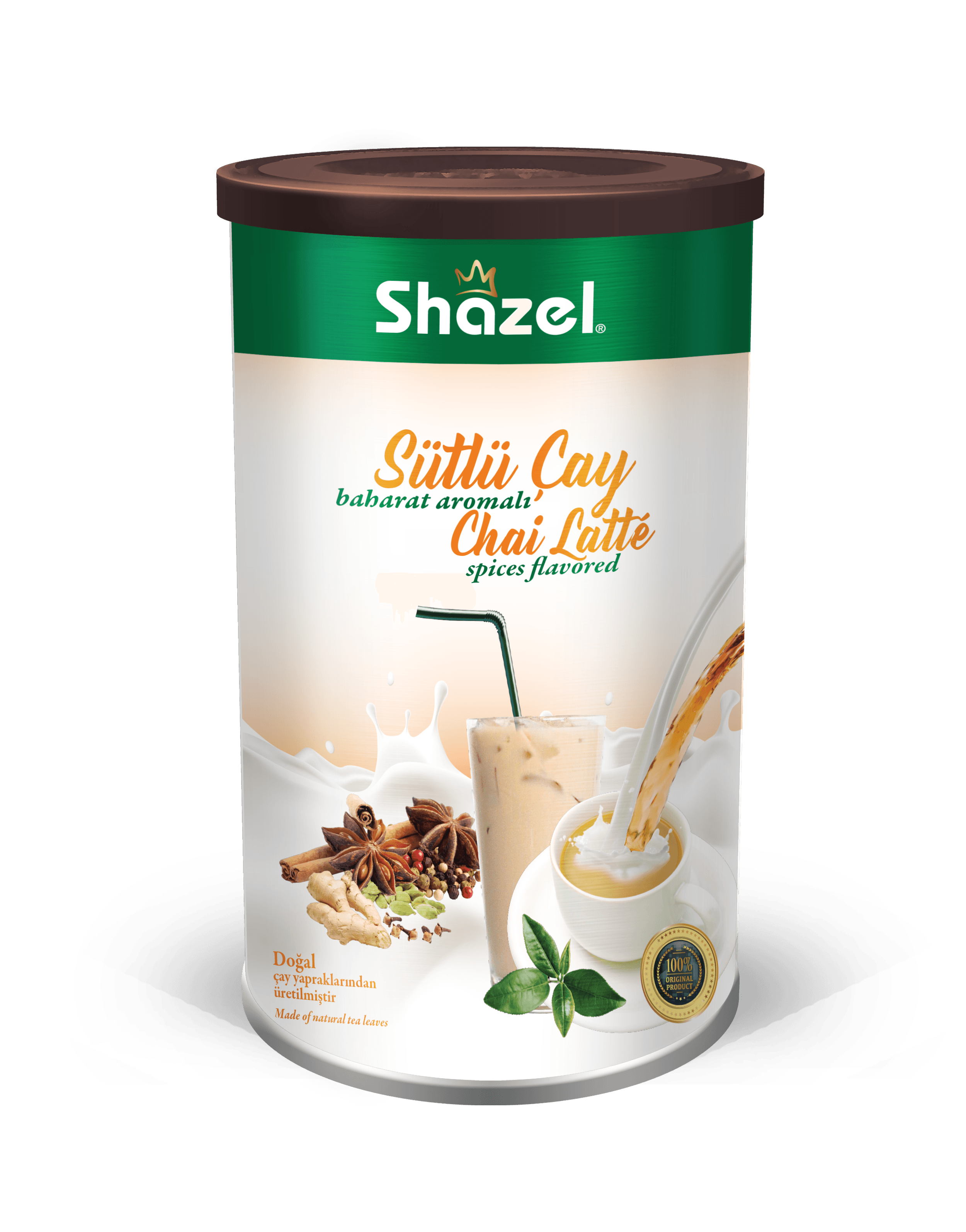 SHAZEL Chai Tea Latte Baharatlı 500G