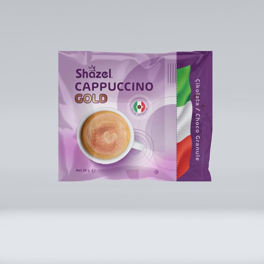 Shazel Cappuccino Gold with Choco Granule 25g