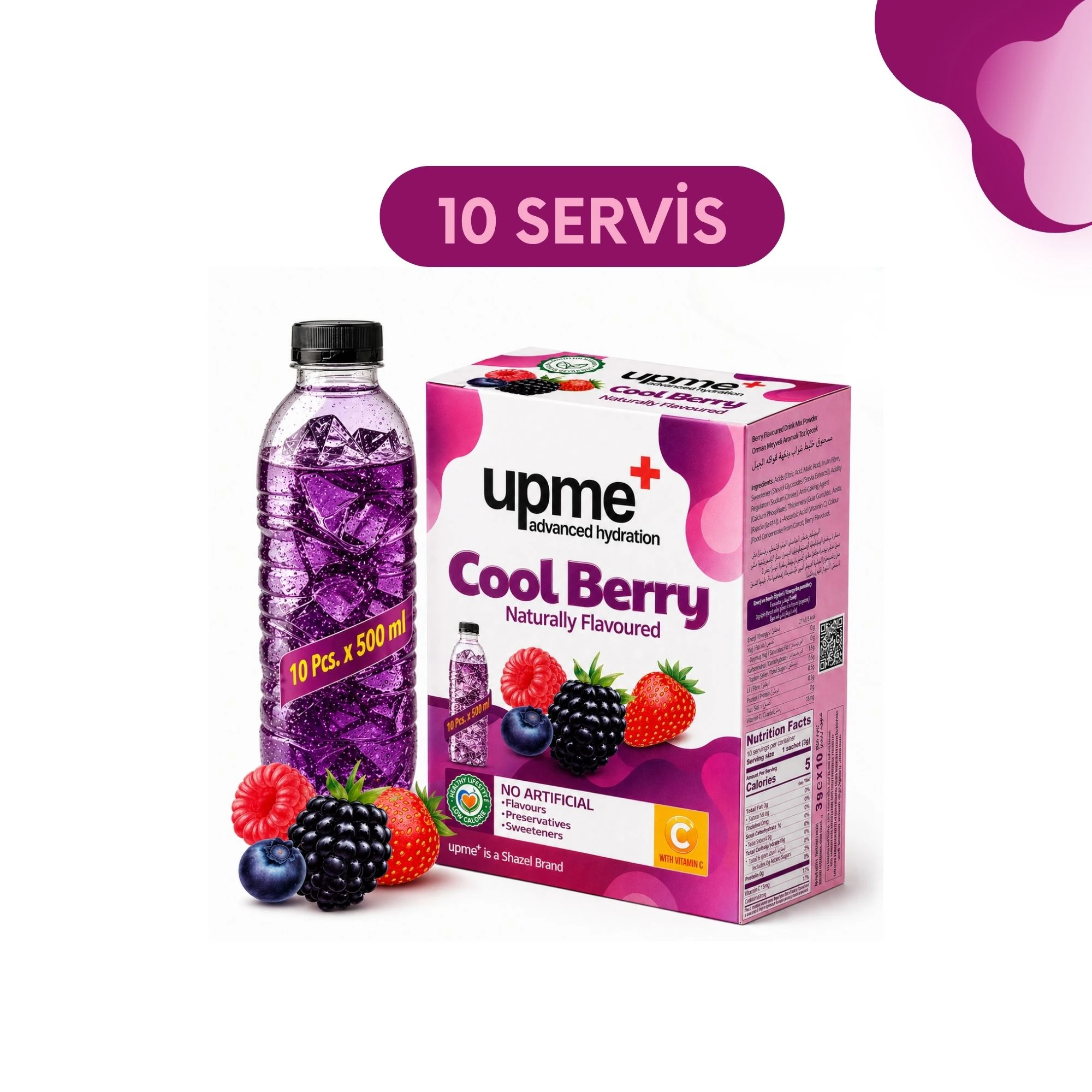 Cool Berry Orman Meyveli İçecek Tozu 10'lu Paket