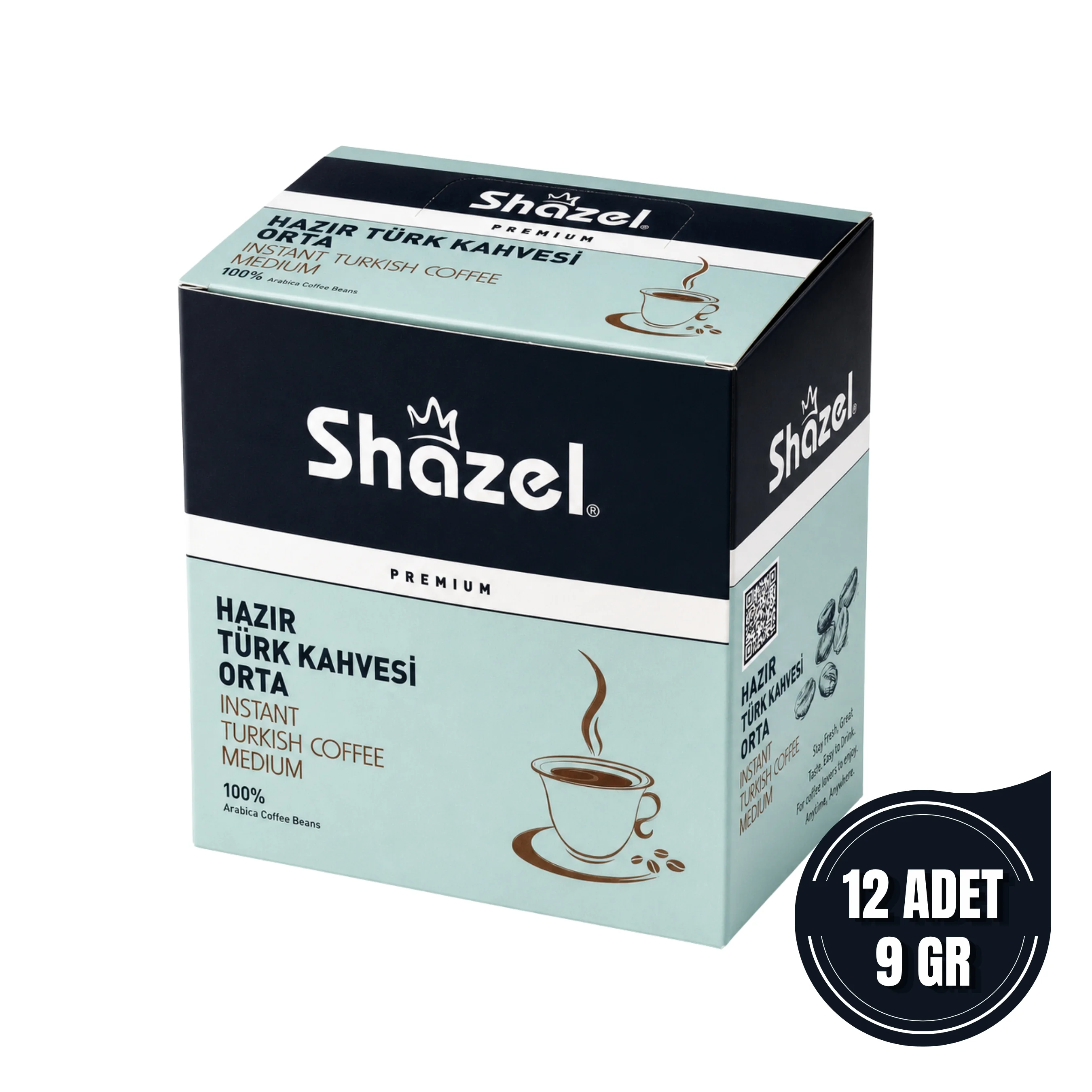 SHAZEL Portakallı Hazır Türk Kahvesi 200G (Aromalı)