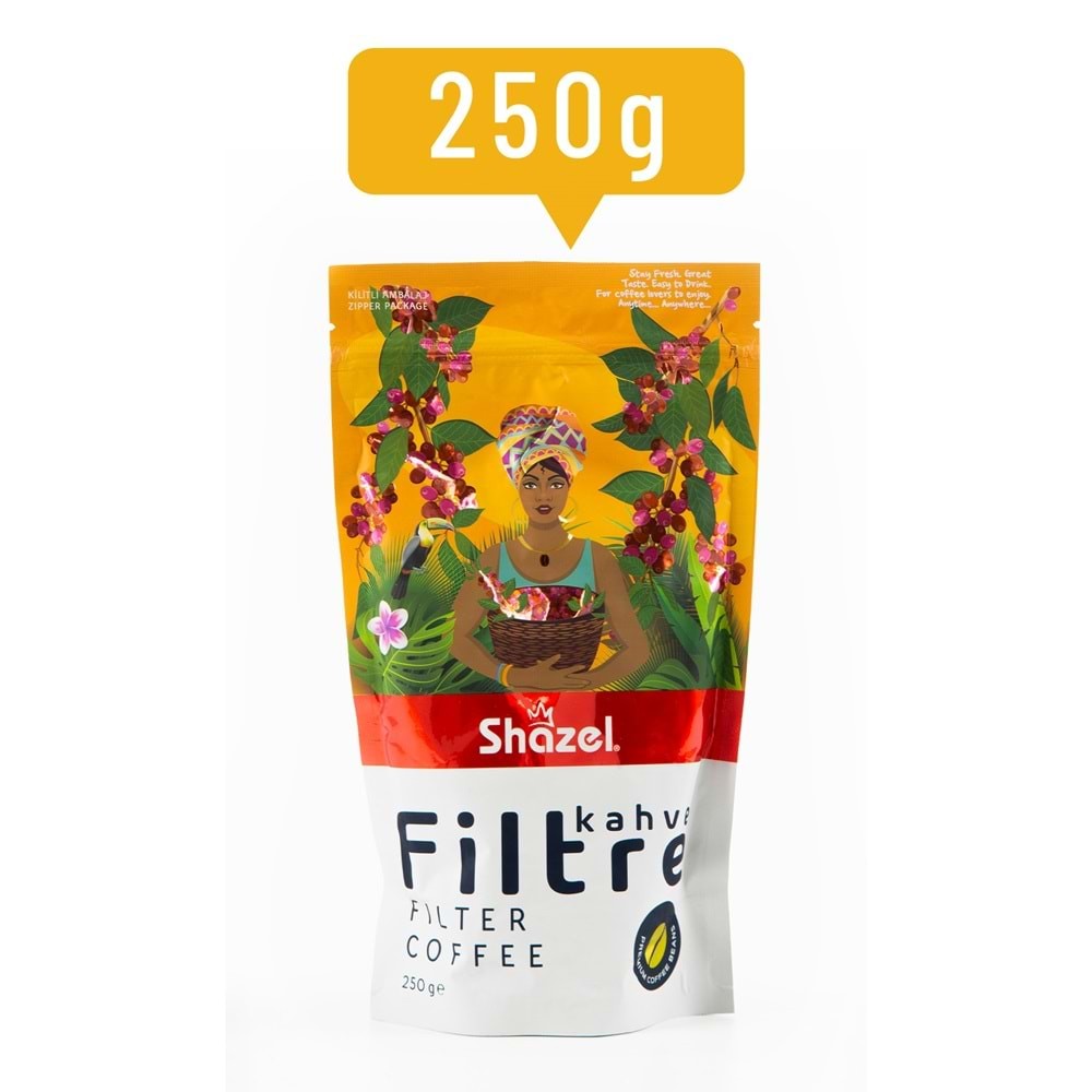 SHAZEL Özel Harman(Öğütülmüş) Filtre Kahve 250G