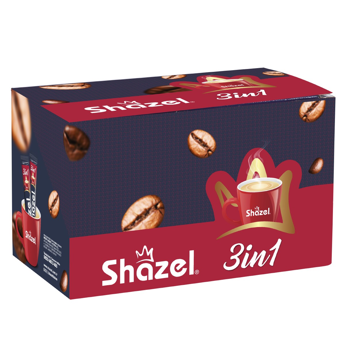 SHAZEL 3IN1 Sweety 18G x 48 