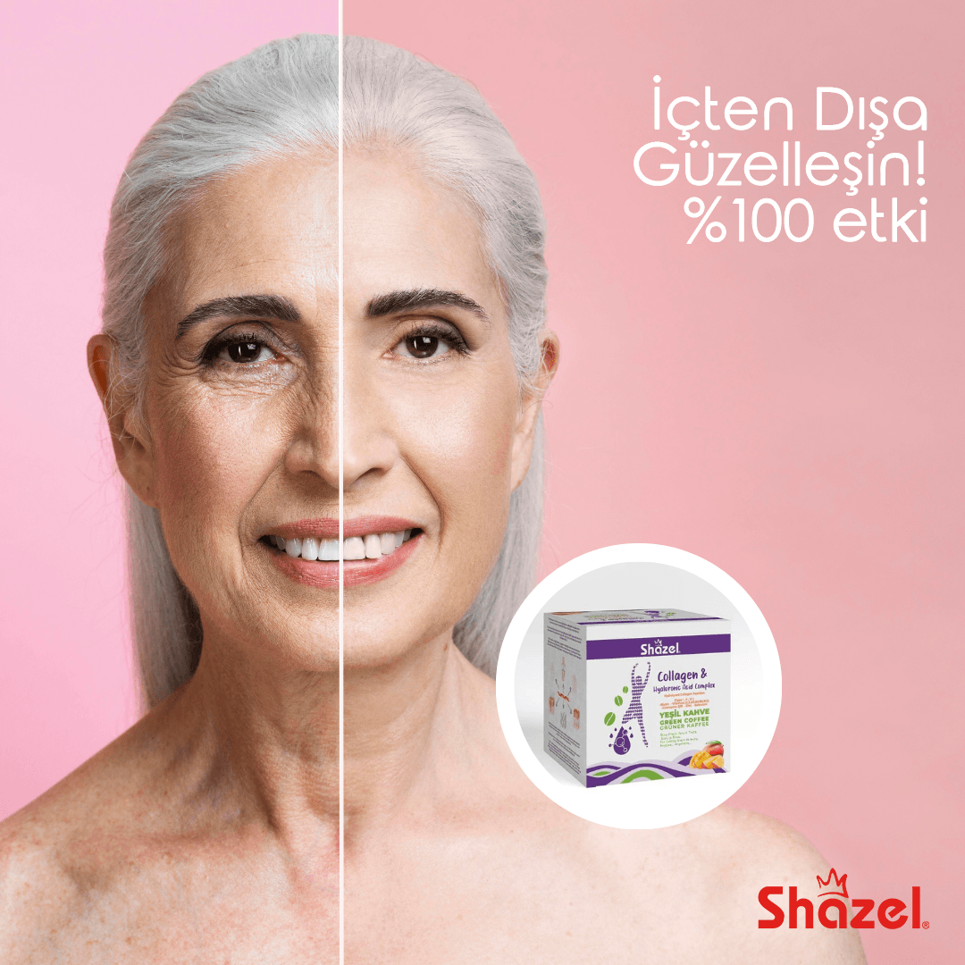 SHAZEL GREEN COFFEE WITH COLAGEN & HYALURONIC ACID COMPLEX 10g x 12 Pieces 