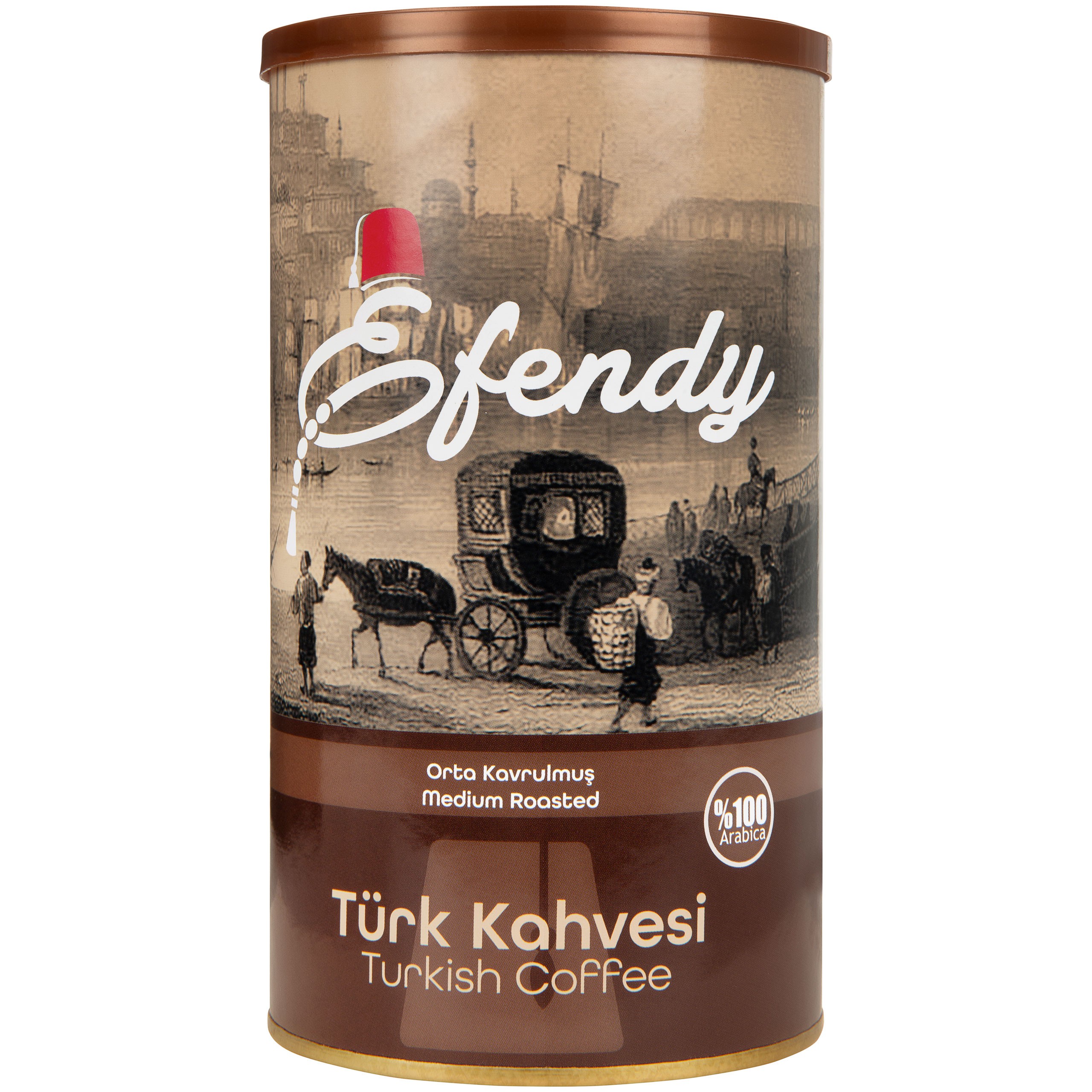 EFENDY Geleneksel Hazır Orta Kavrulmuş Türk Kahvesi 250G