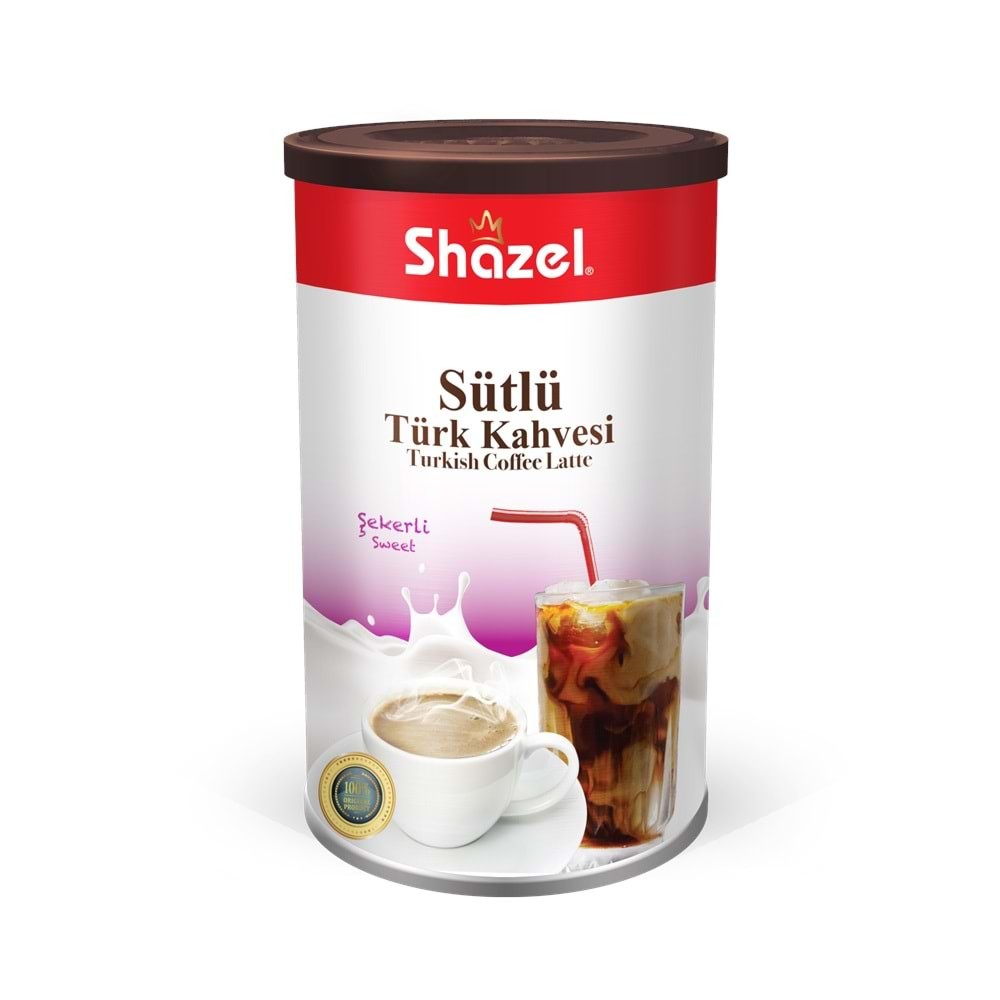 Shazel Instant Turkish Coffee Latte – Sweety 500g 