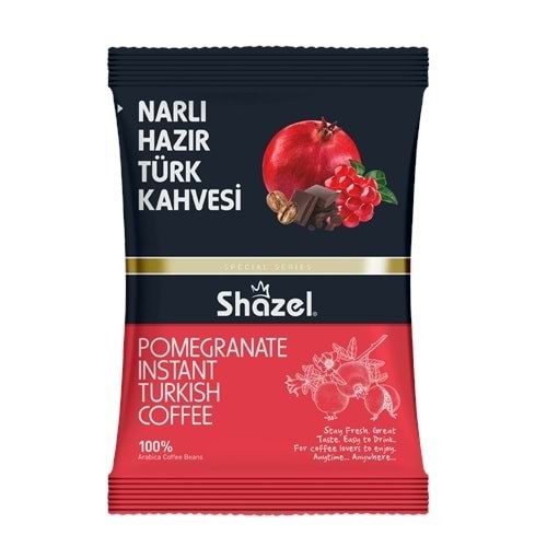 SHAZEL Instant Turkish Coffee with Pomegranate 100G