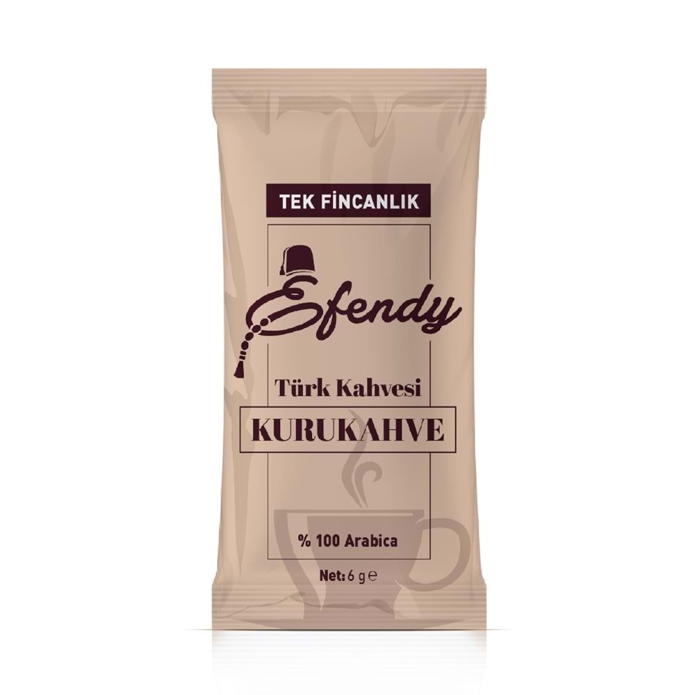 Efendy Turkish Coffee – Medium Roasted – 6g  only drink