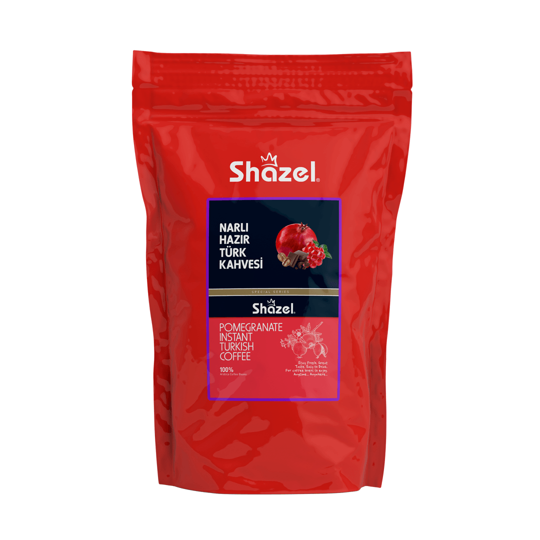 SHAZEL Instant Turkish Coffee with Pomegranate 1000G