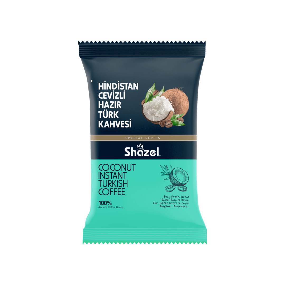 SHAZEL Coconut Instant Turkish Coffee 100g
