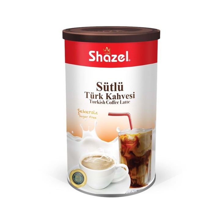SHAZEL Hazır Sütlü Türk Kahvesi Sade 500G