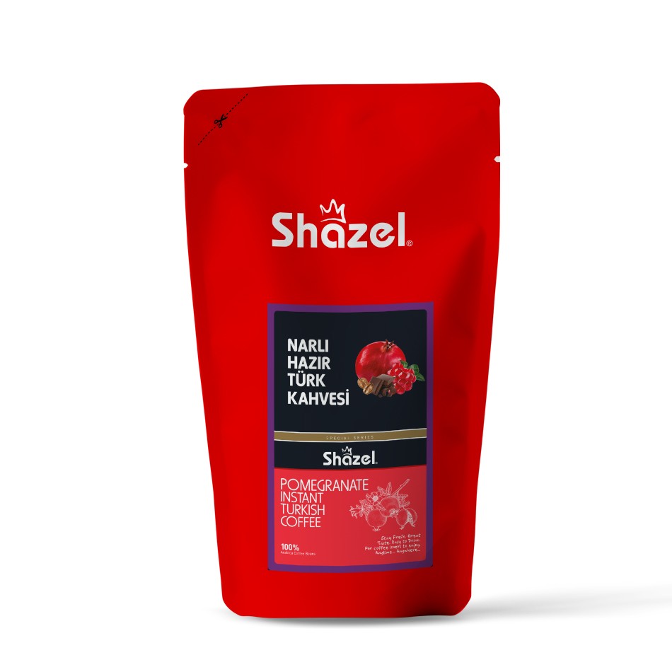 SHAZEL Instant Turkish Coffee with Pomegranate 1000G
