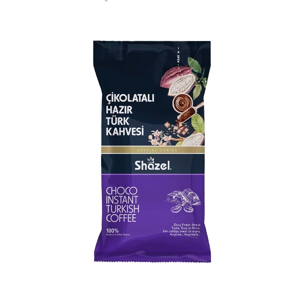 Shazel Choco Instant Turkish Coffee 12g