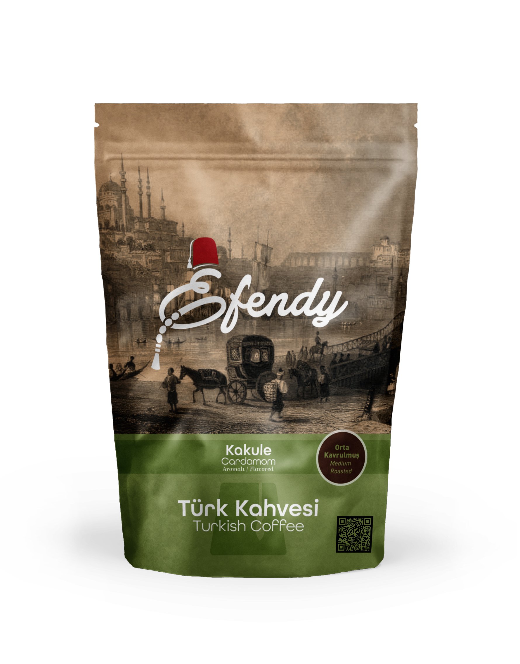 EFENDY Traditional Turkish Coffee with Cardamom 100G