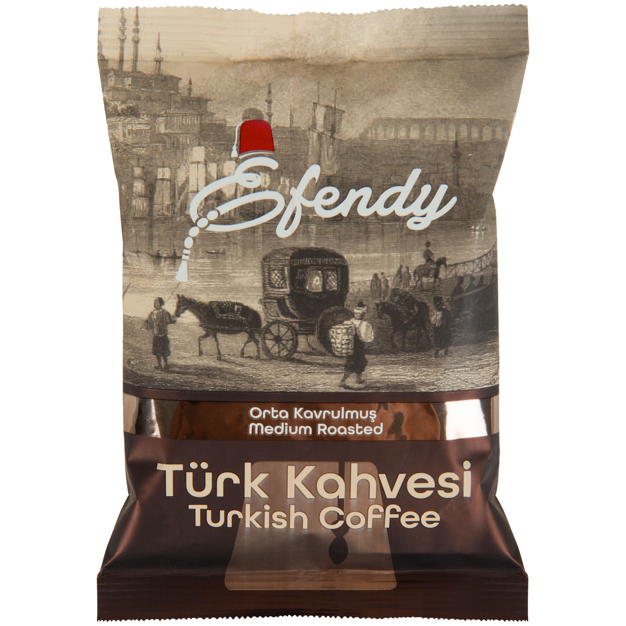 EFENDY Geleneksel Hazır Orta Kavrulmuş Türk Kahvesi 100G