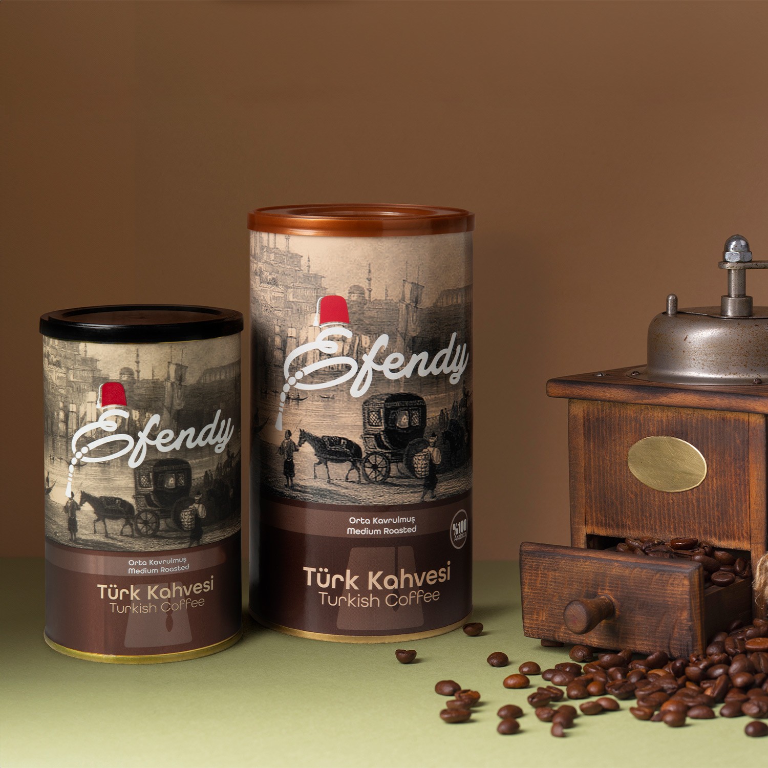 EFENDY Traditional Medium Roasted Turkish Coffee 250g