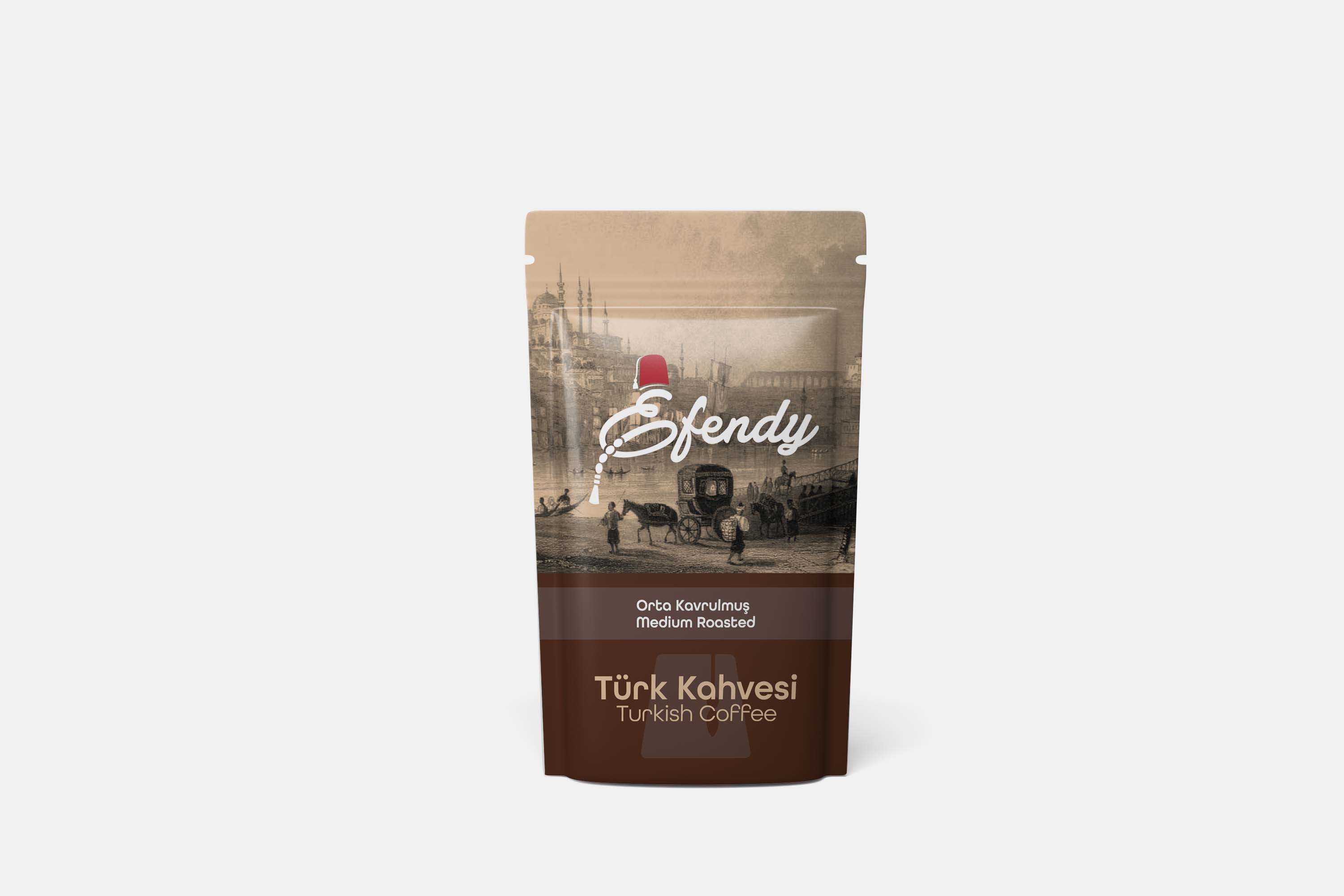 Efendy Geleneksel Orta Kavrulmuş Türk Kahvesi 200 G