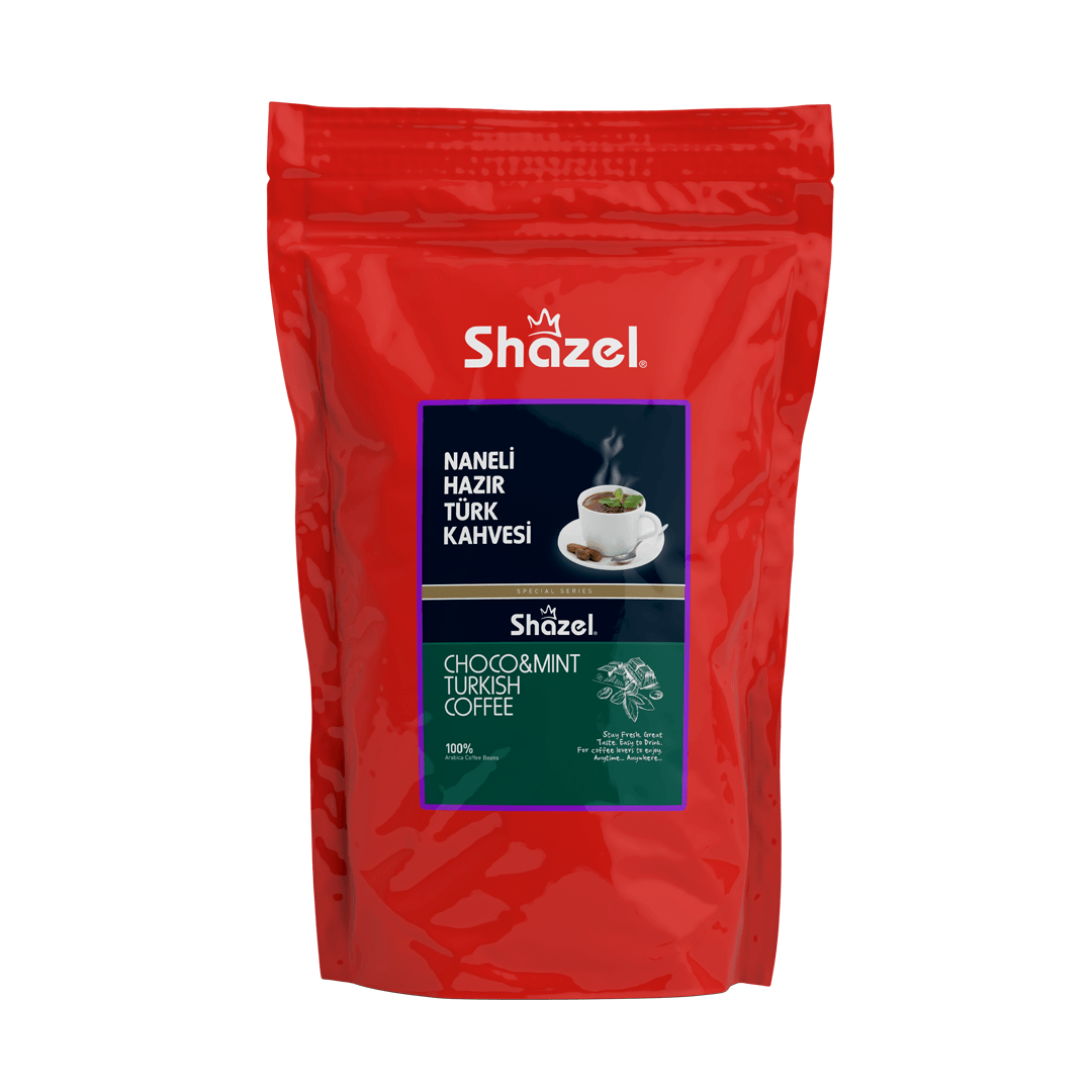 SHAZEL Choco&Mint Instant Turkish Coffee - 1000 g