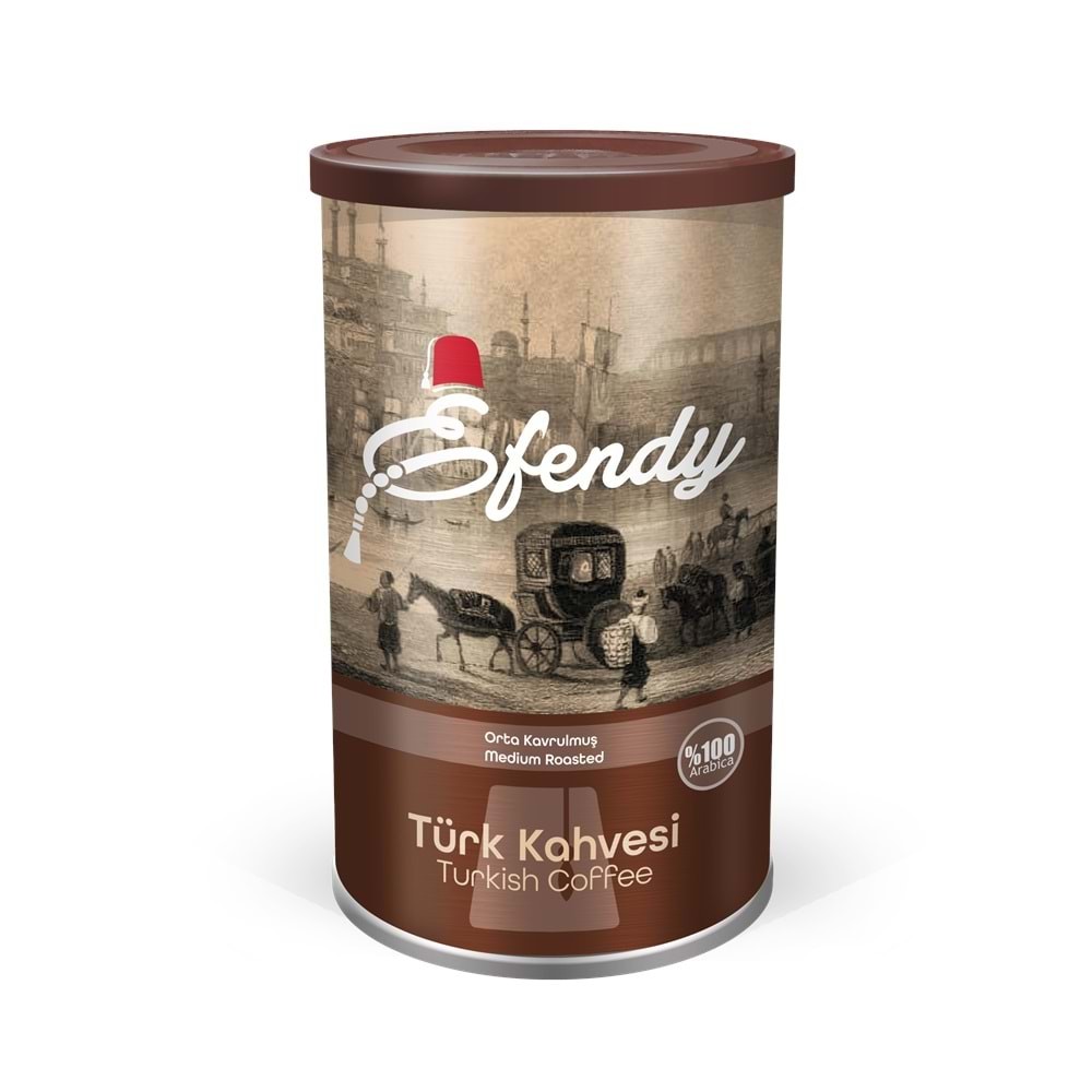 EFENDY Geleneksel Hazır Orta Kavrulmuş Türk Kahvesi 250G