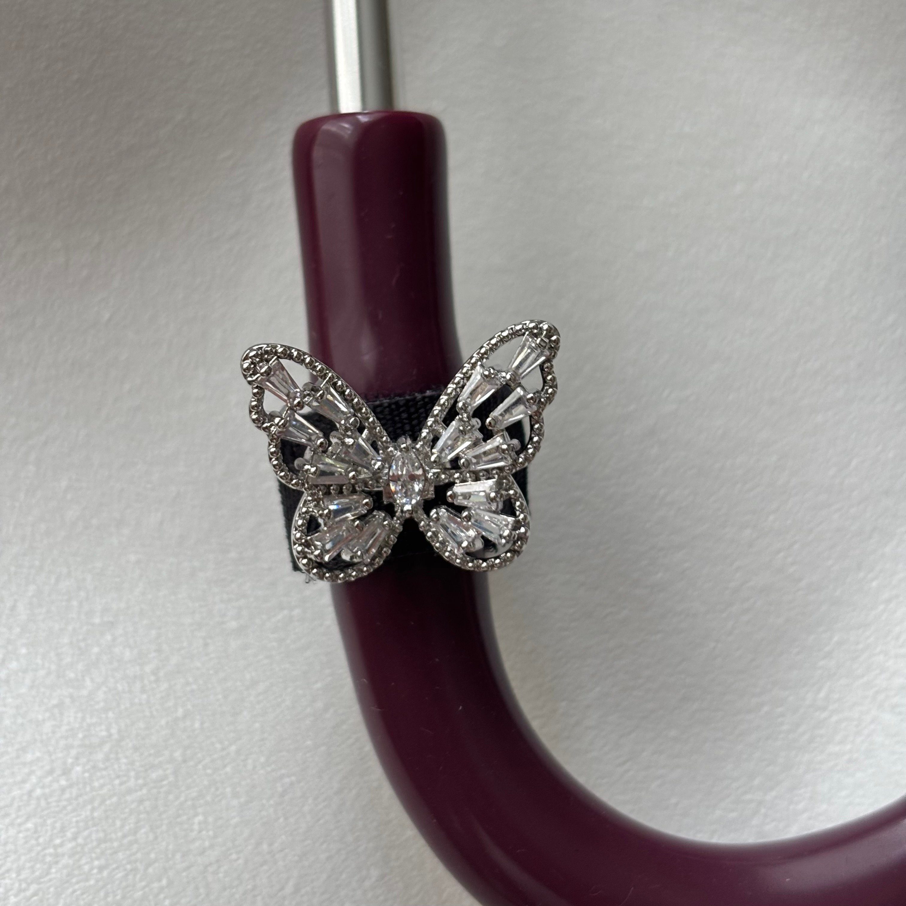 kelebek charm | silver