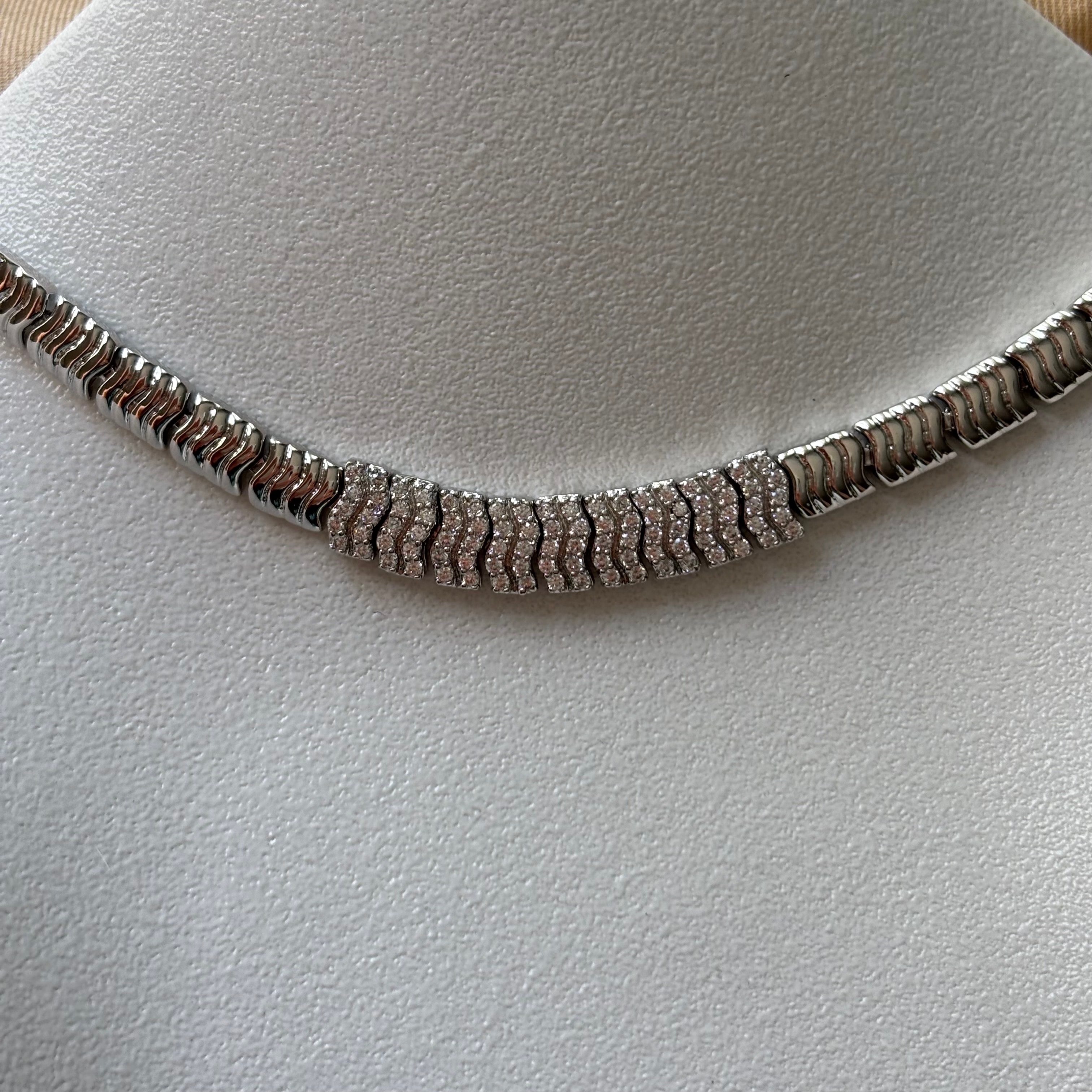 xuping | klipsli bileklik | silver 