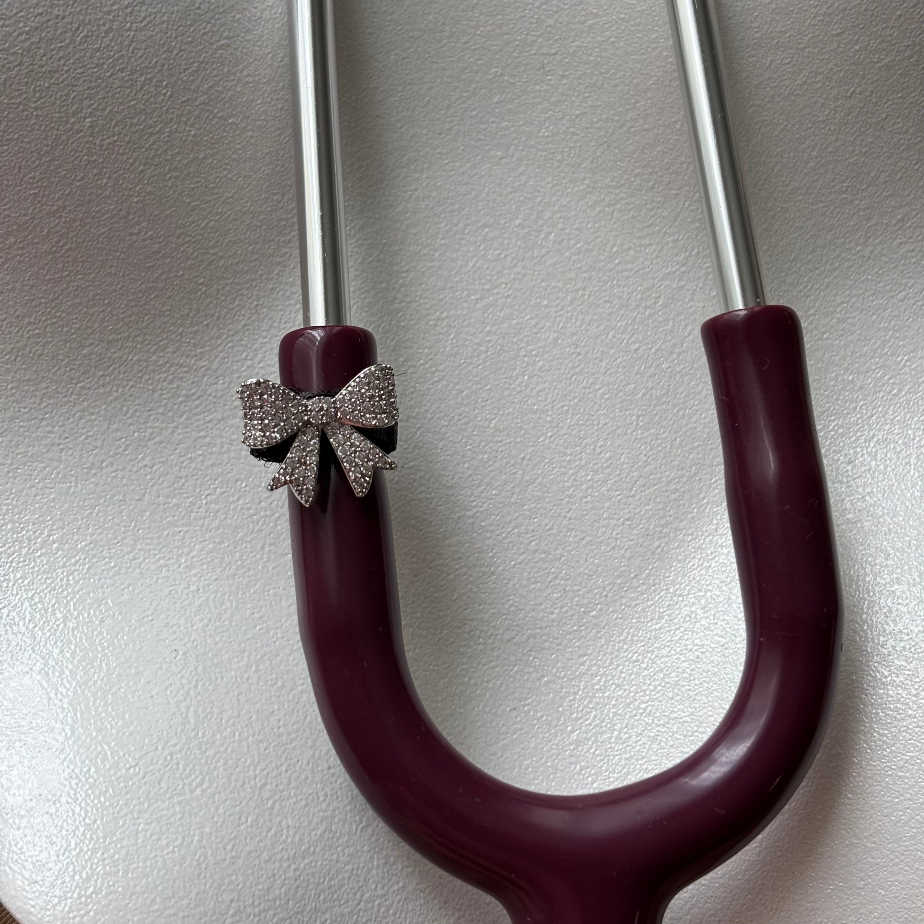 Glimmer bow | silver - ön sipariş