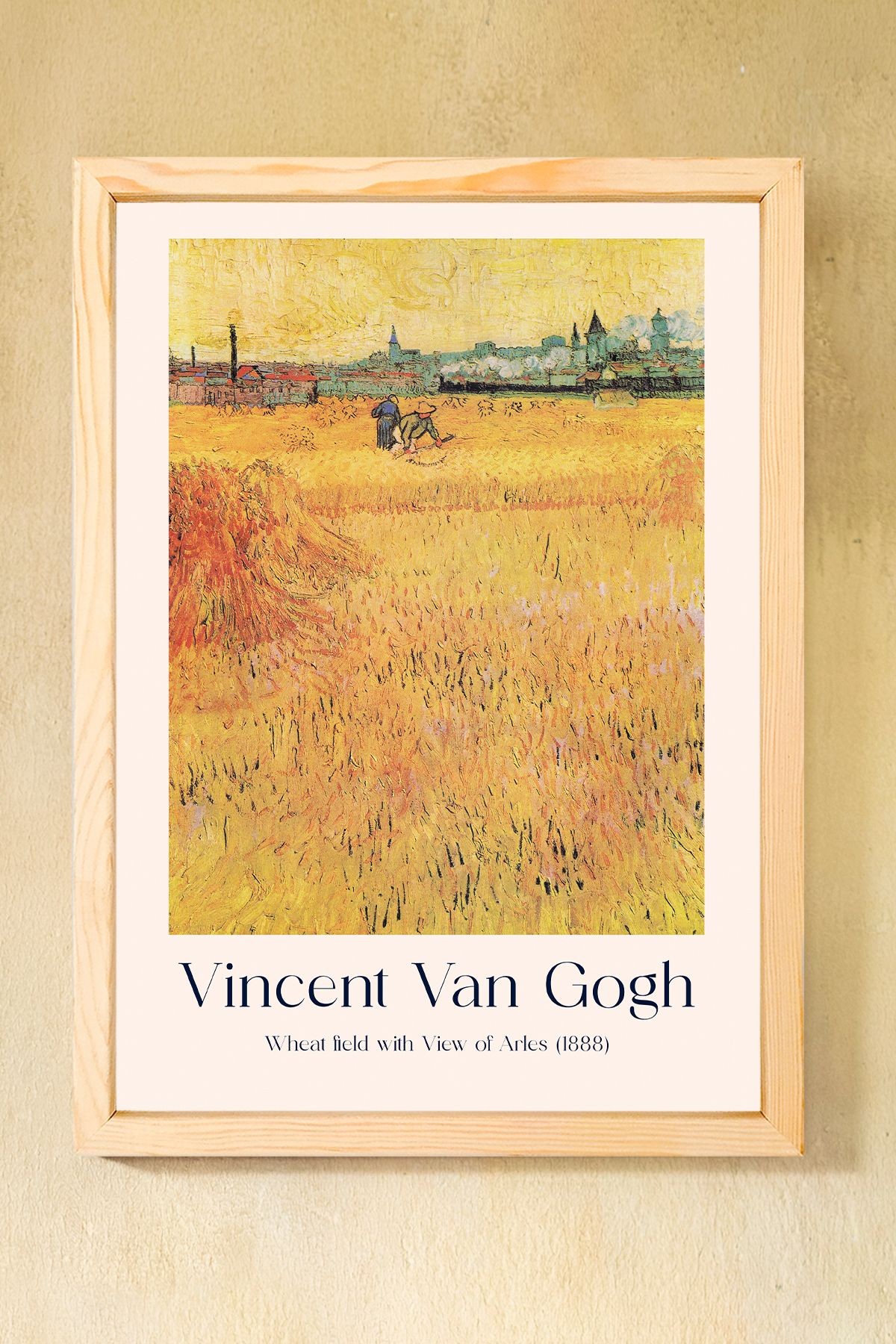 Vincent Van Gogh Ahşap Çerçeveli Tablo Seri2