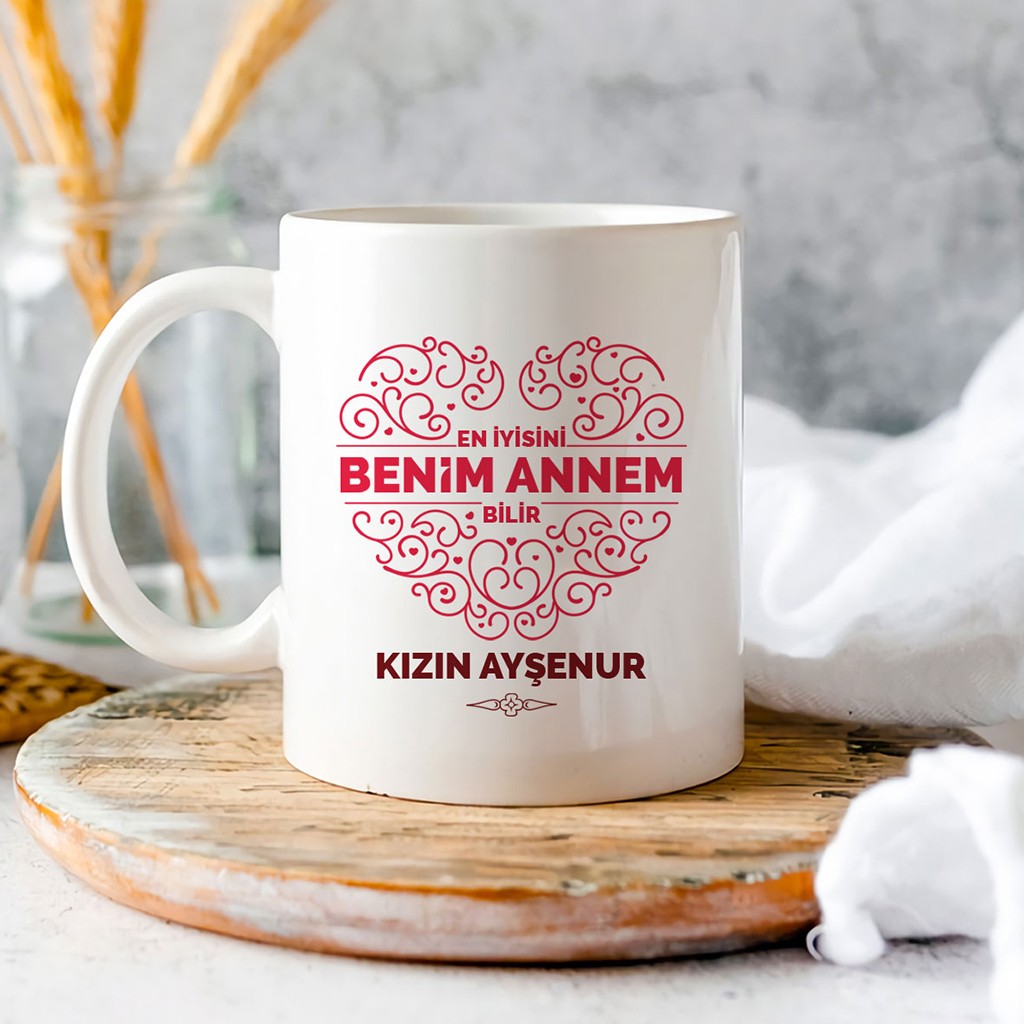 Annelere Özel Anneler Günü Kupa Bardak