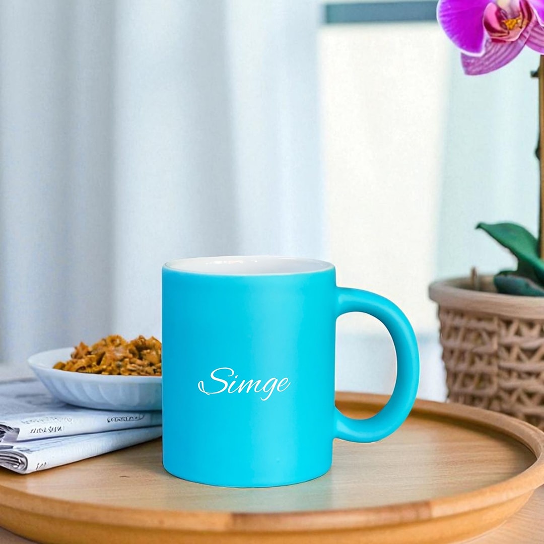 Core Mug – Serin Turkuaz Kişiye Özel Seramik Kupa