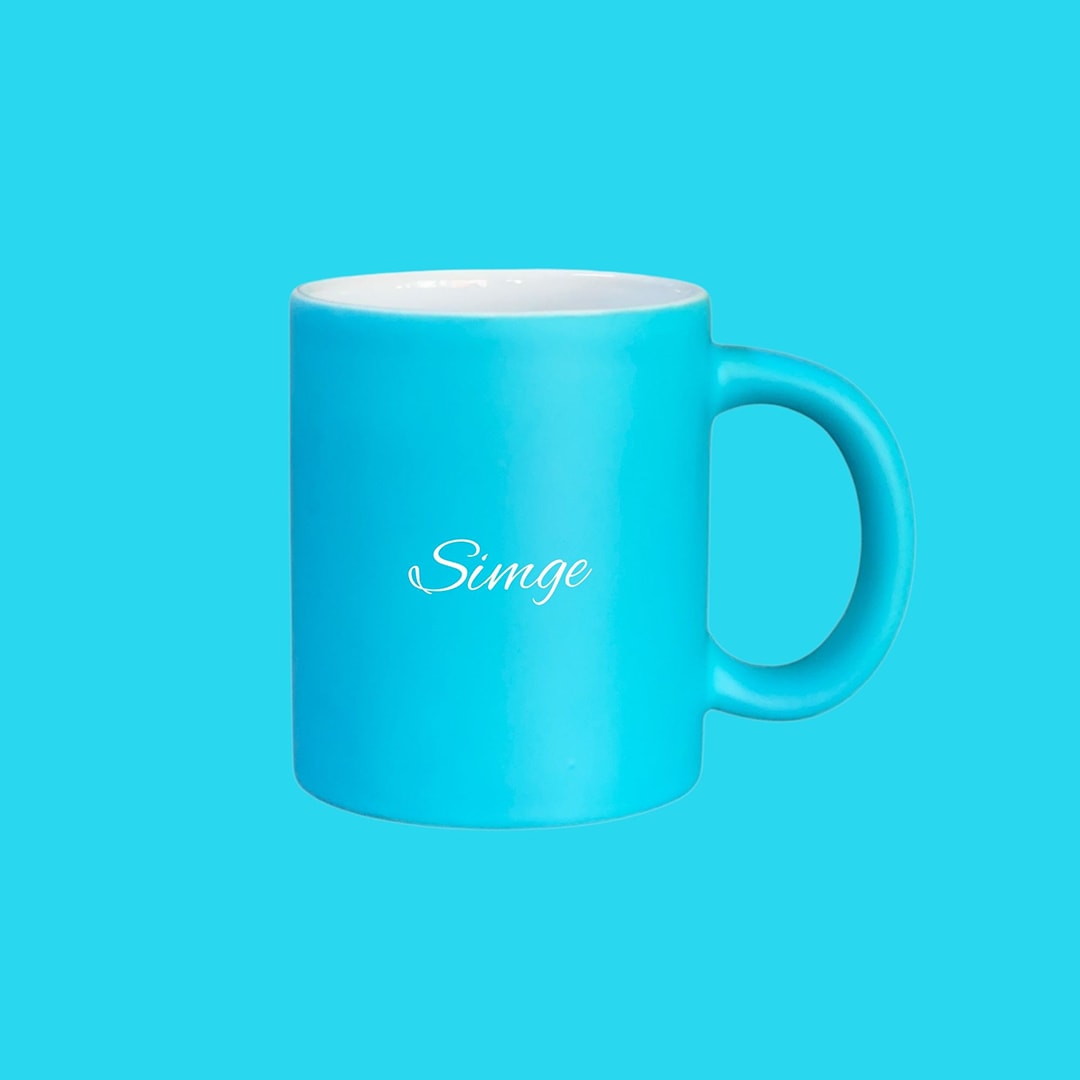 Core Mug – Serin Turkuaz Kişiye Özel Seramik Kupa
