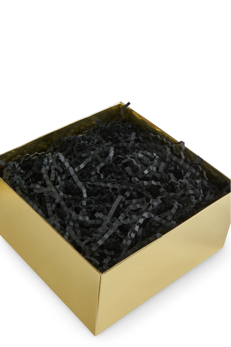 Kişiye Özel İsimli Gold Renk Boş Hediye Kutusu