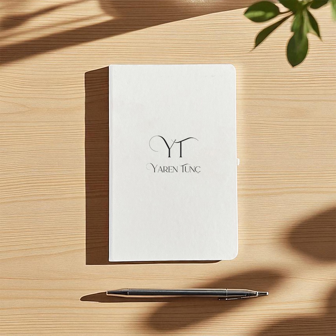 İmza Defter Kişiye Özel İsim Yazılı Sert Kapaklı Not Defteri