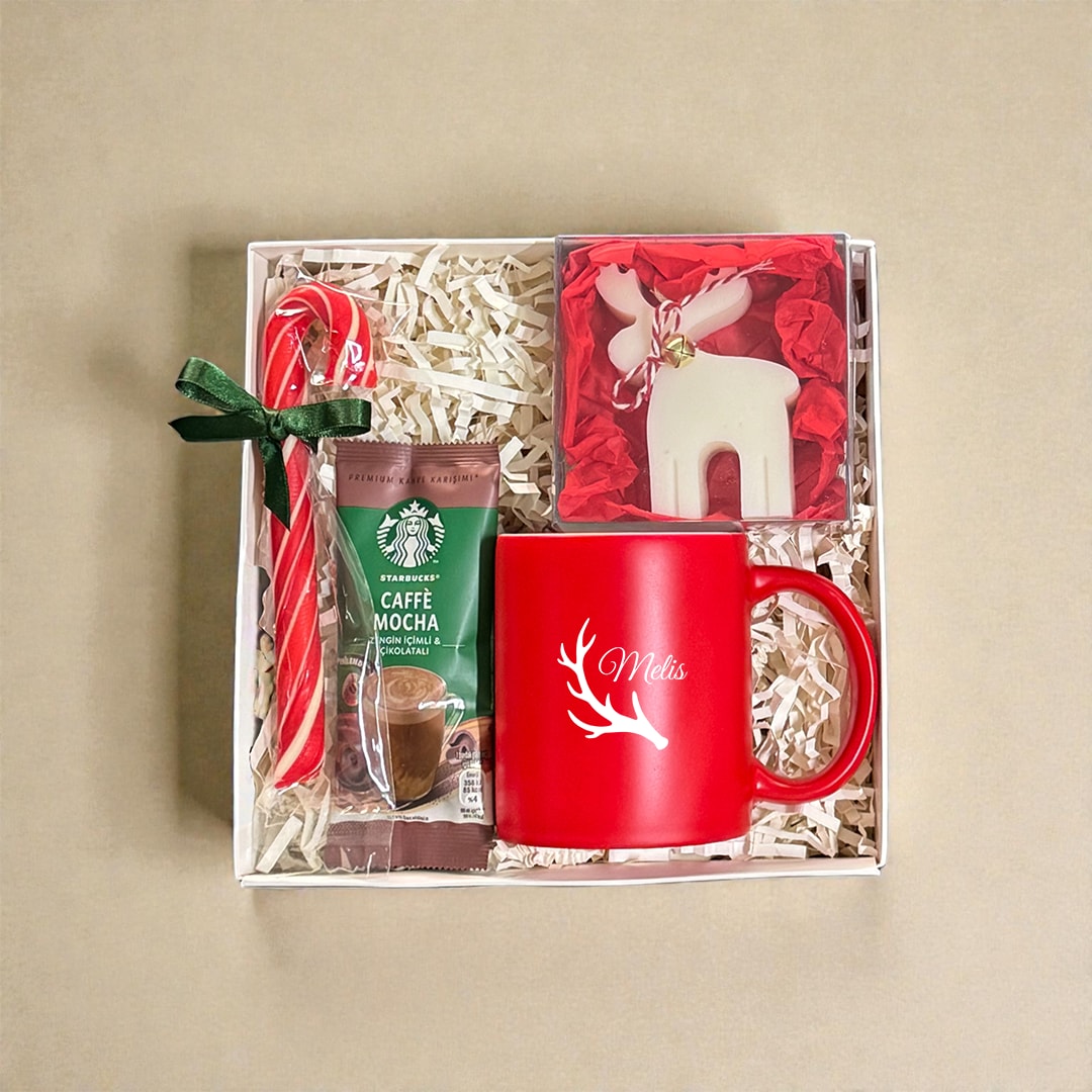 Kırmızı Sıcacık An – İsimli Yılbaşı Hediye Kutusu