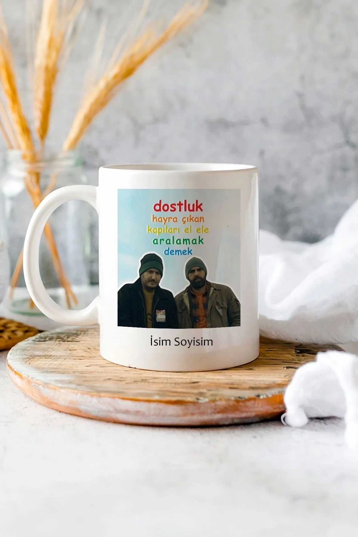 Gibi Dizisi Yılmaz ve Ilkkan Motto Kupa Bardak