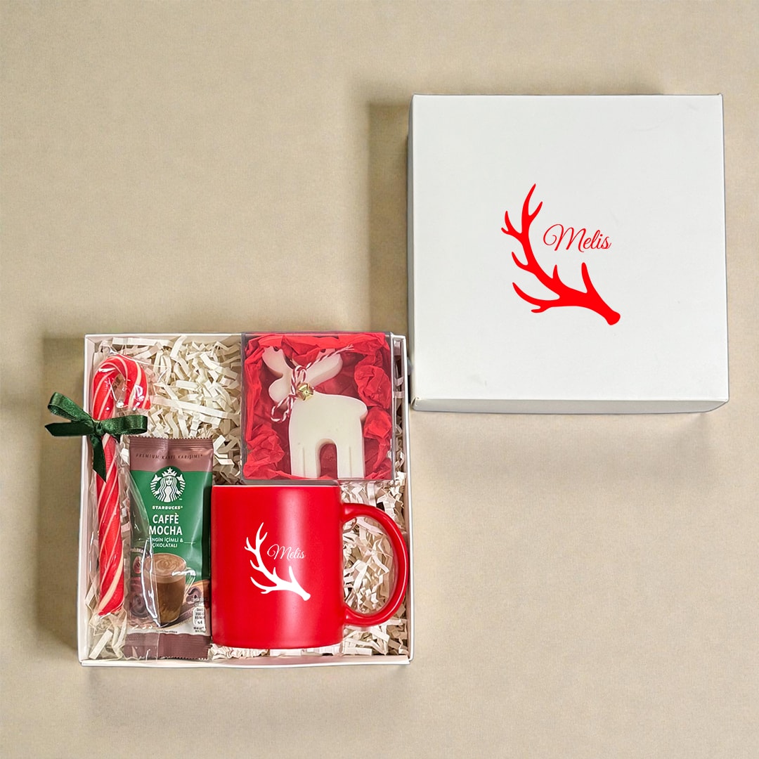 Kırmızı Sıcacık An – İsimli Yılbaşı Hediye Kutusu