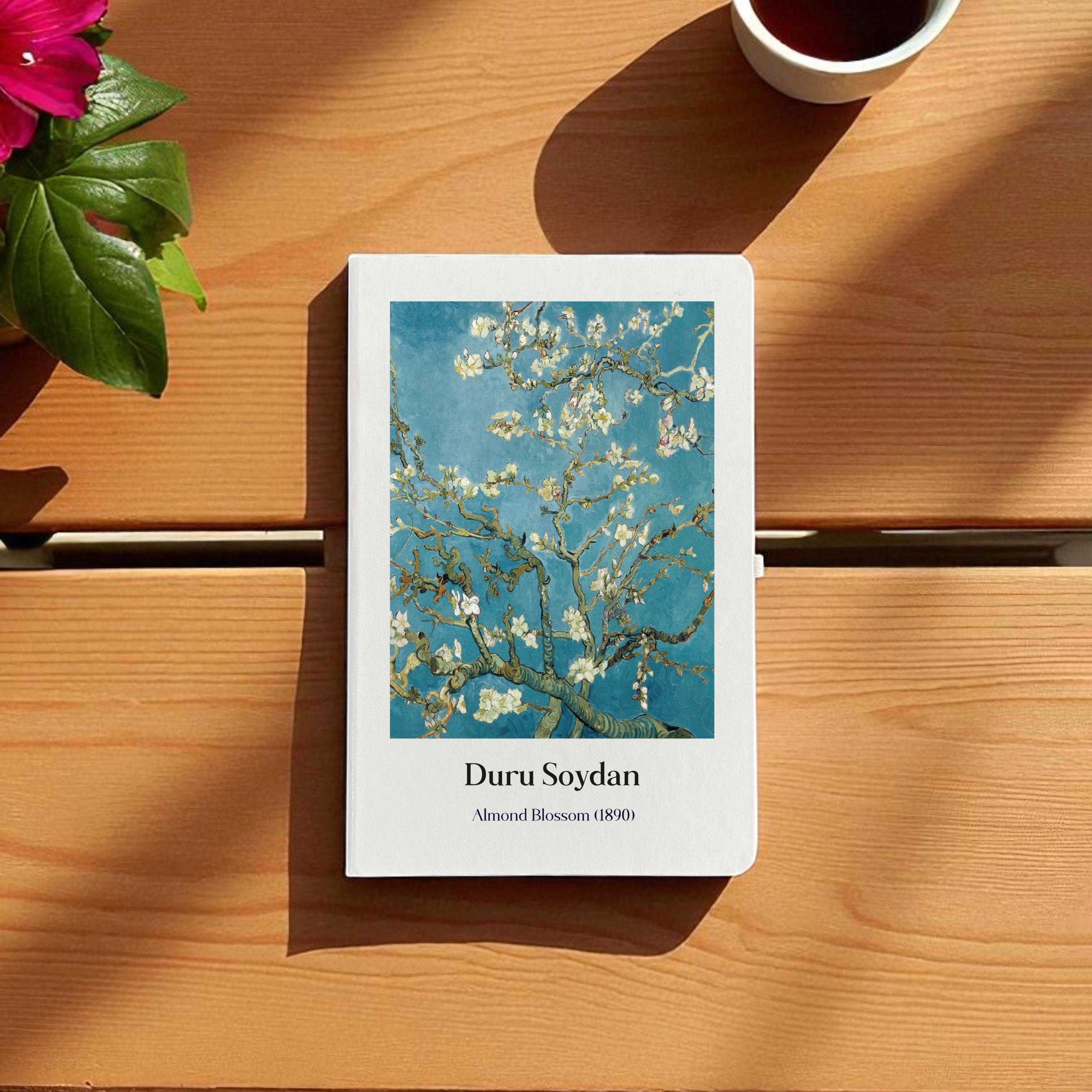 Almond Blossom – Vincent van Gogh Tasarımlı Kişiye Özel Sert Kapak Defter