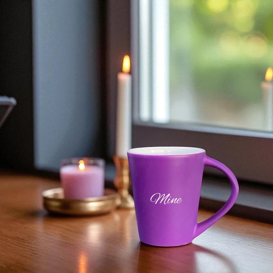 Flow Mug – Mistik Mor Kişiye Özel Seramik Kupa