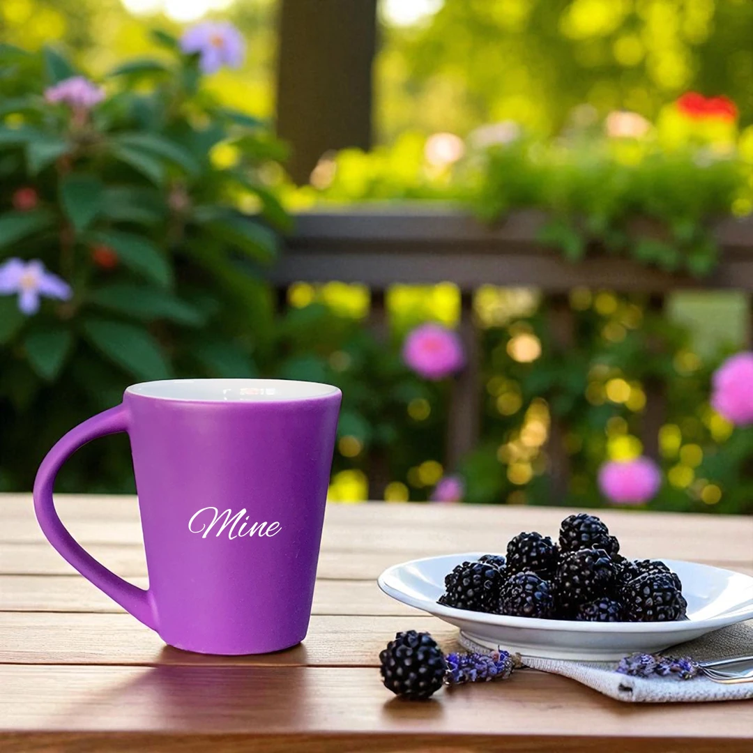 Flow Mug – Mistik Mor Kişiye Özel Seramik Kupa