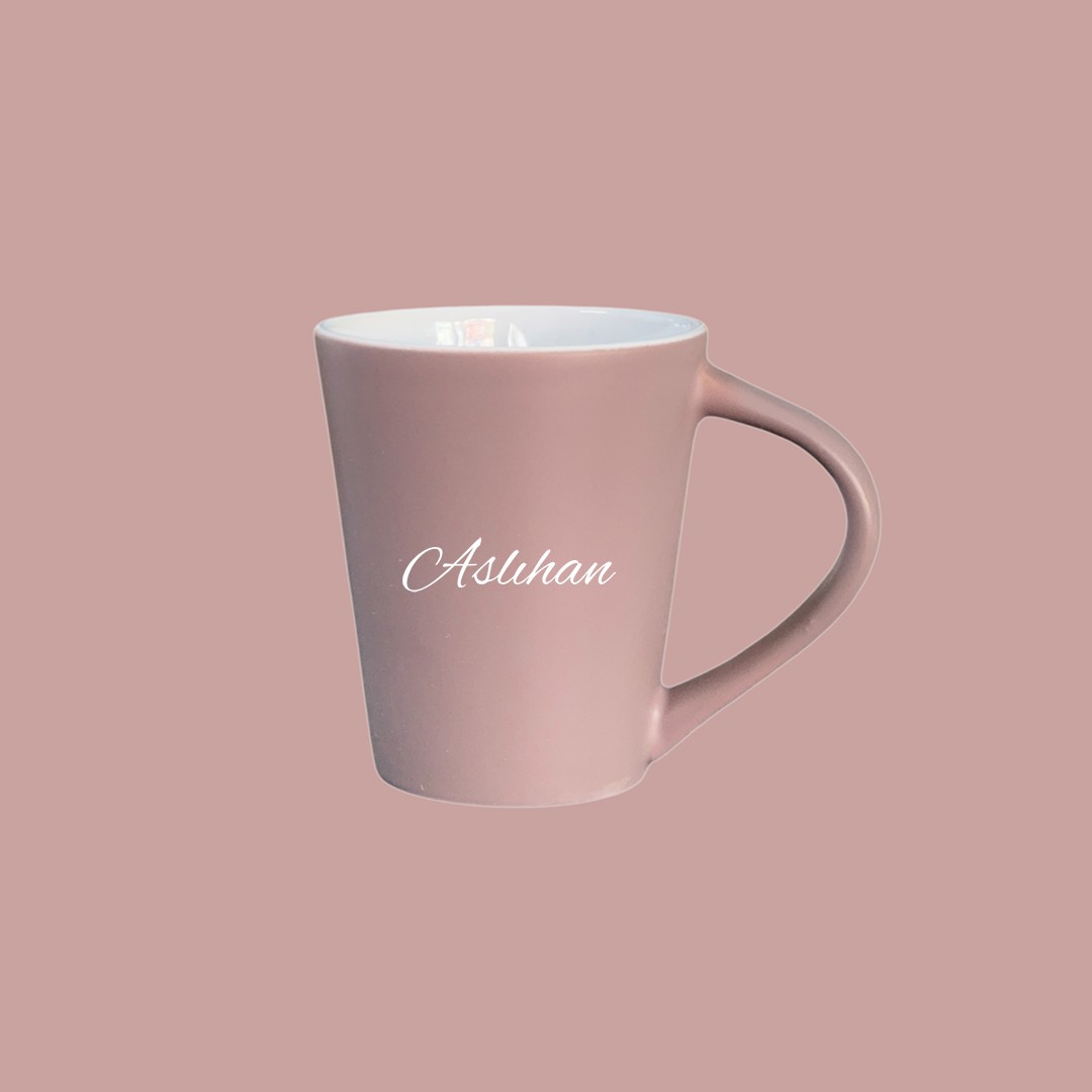 Flow Mug – Bej Dinginlik Kişiye Özel Seramik Kupa
