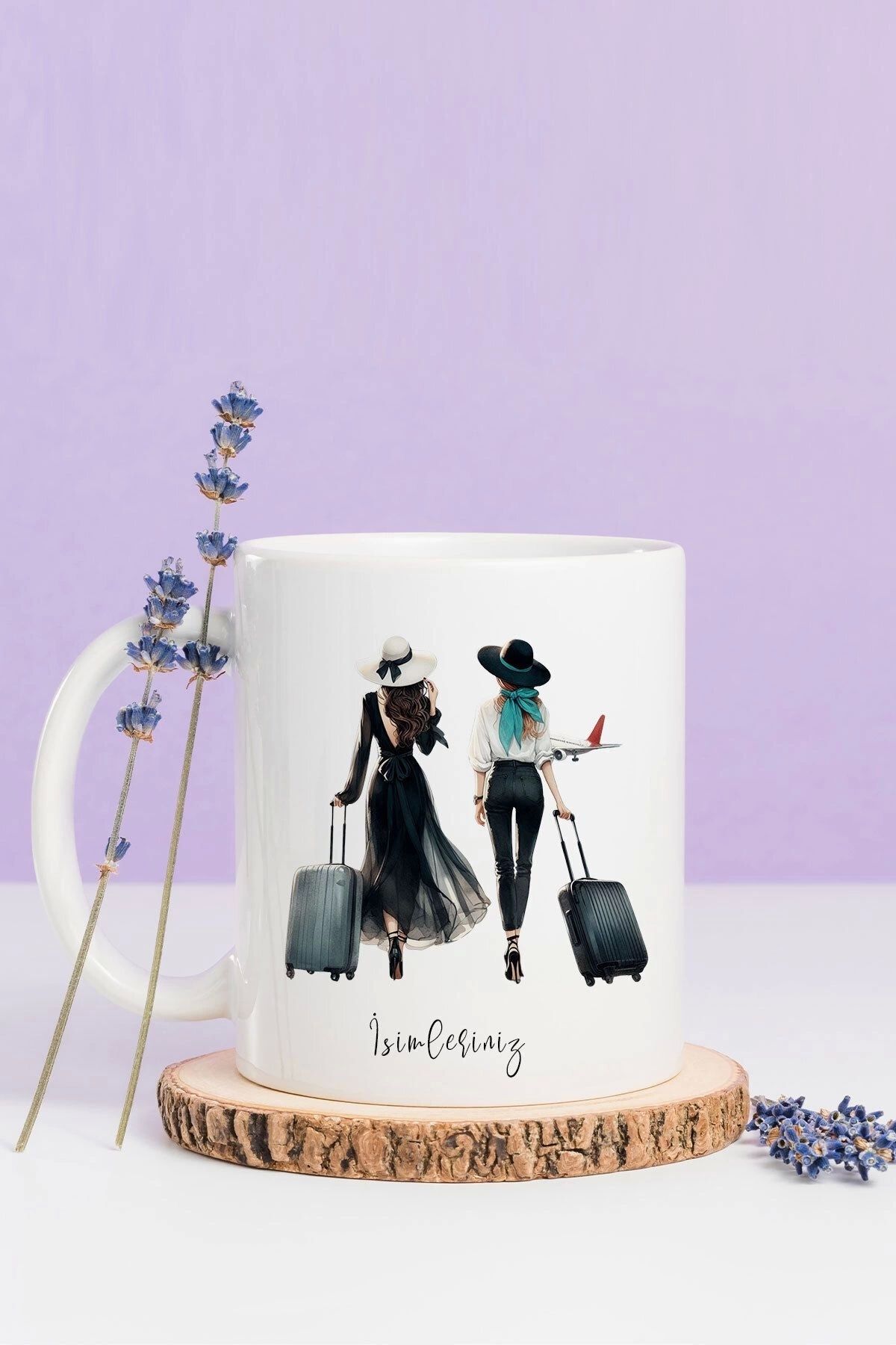 Kişiye Özel Arkadaş Tasarımlı Kupa Bardak Seri 2