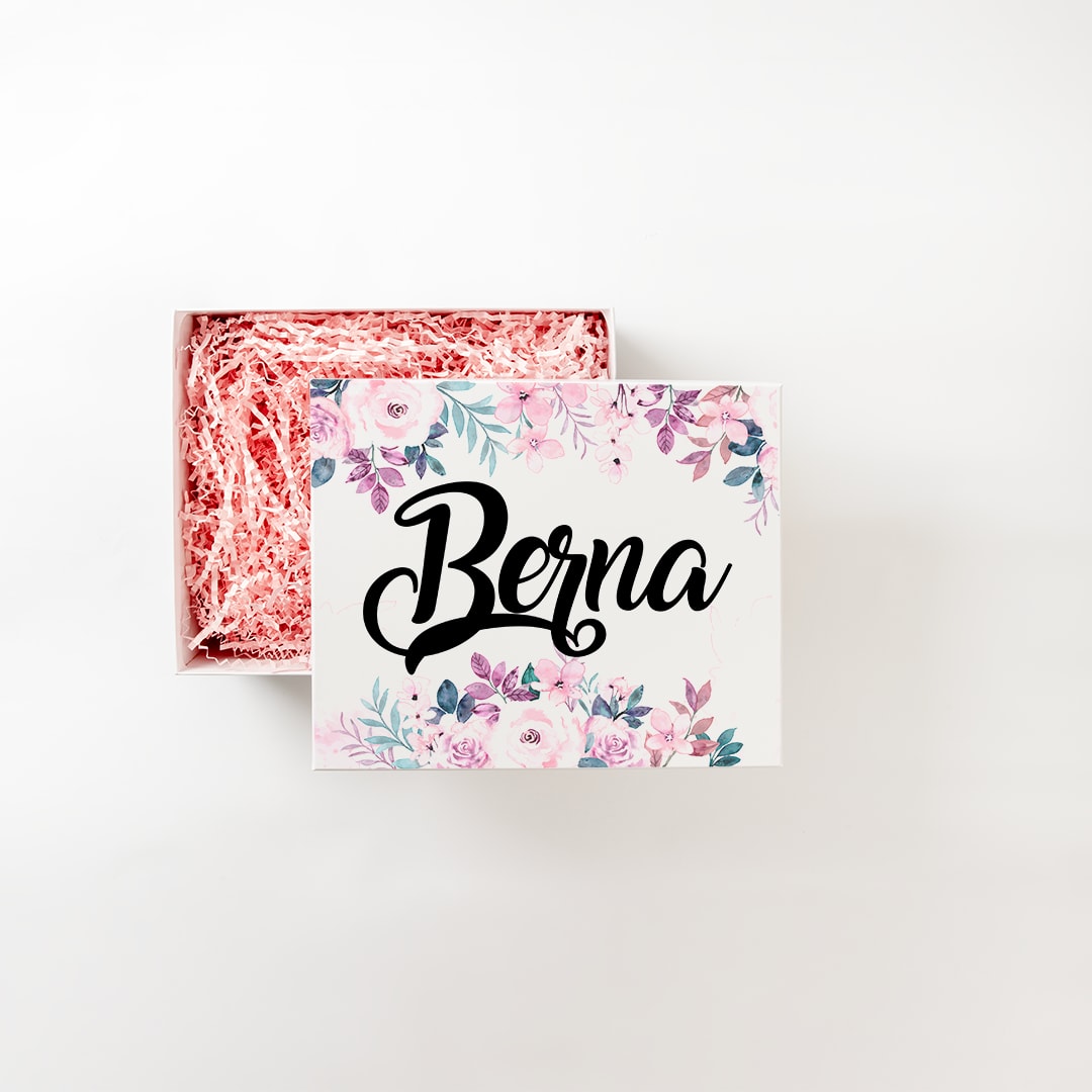 Kişiye Özel Hediye Kutusu – İsimli Zarif Tasarım