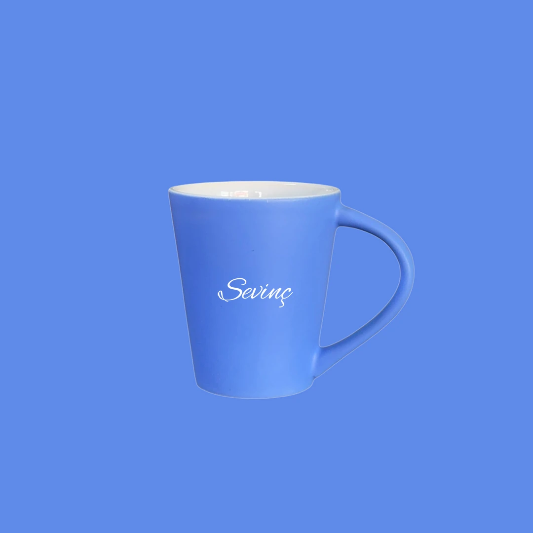 Flow Mug – Rüya Mavisi Kişiye Özel Seramik Kupa