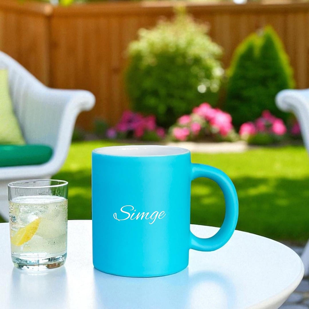 Core Mug – Serin Turkuaz Kişiye Özel Seramik Kupa